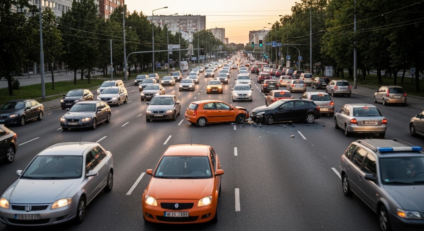 Featured image for blog post: Do certain car colors reduce accidents? - Legal advice and information about car accident law
